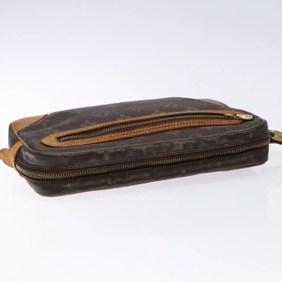 LOUIS VUITTON Monogram Marly Dragonne GM Clutch Bag M51825 LV Auth th6269 - Picture 5 of 16